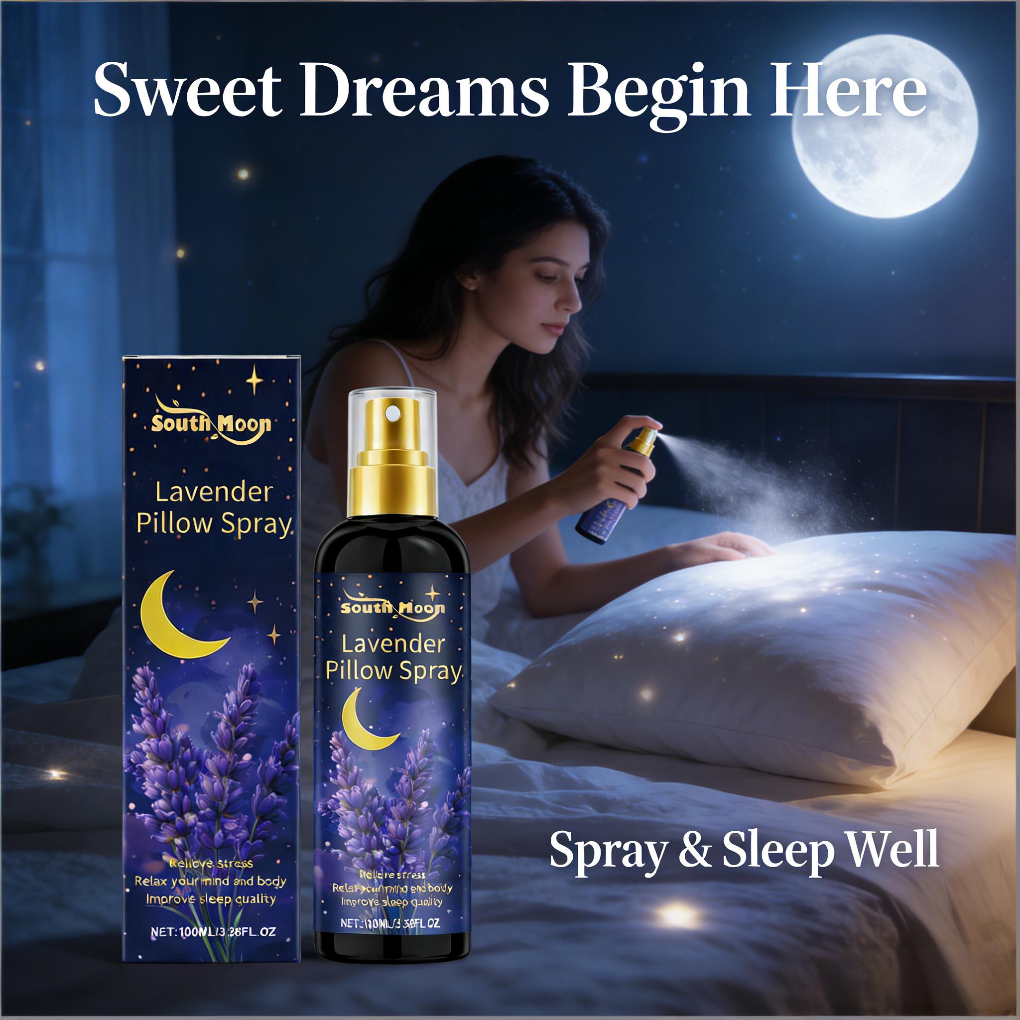 Anti Snore Contour Pillow - Spray per il Sonno alla Lavanda