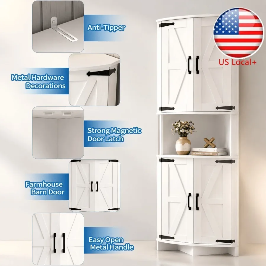 Kitchen - Mobile ad angolo alto da 64,8