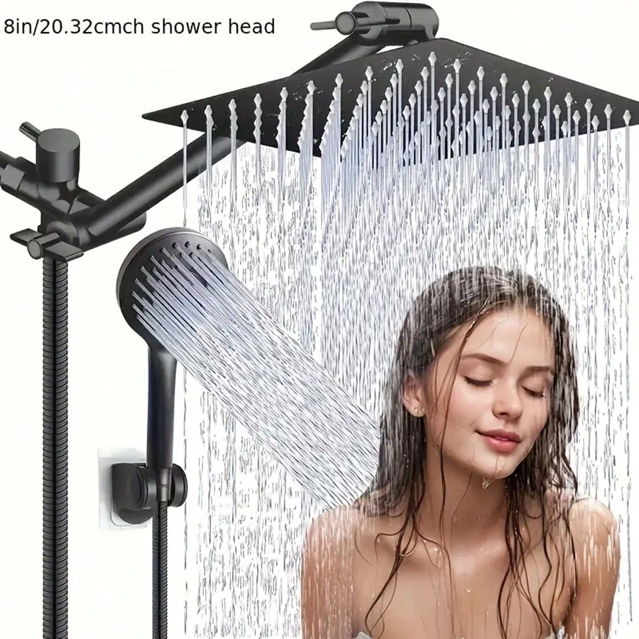 High Pressure Shower Head Handheld - Soffione doccia a getto intenso e