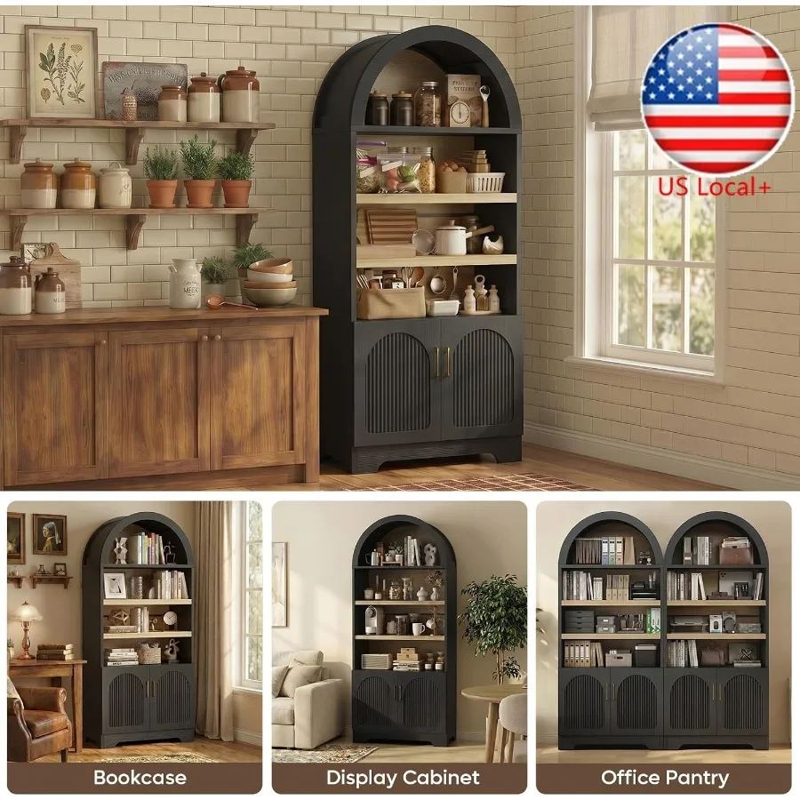 Kitchen - Dispensa da cucina ad arco, alta