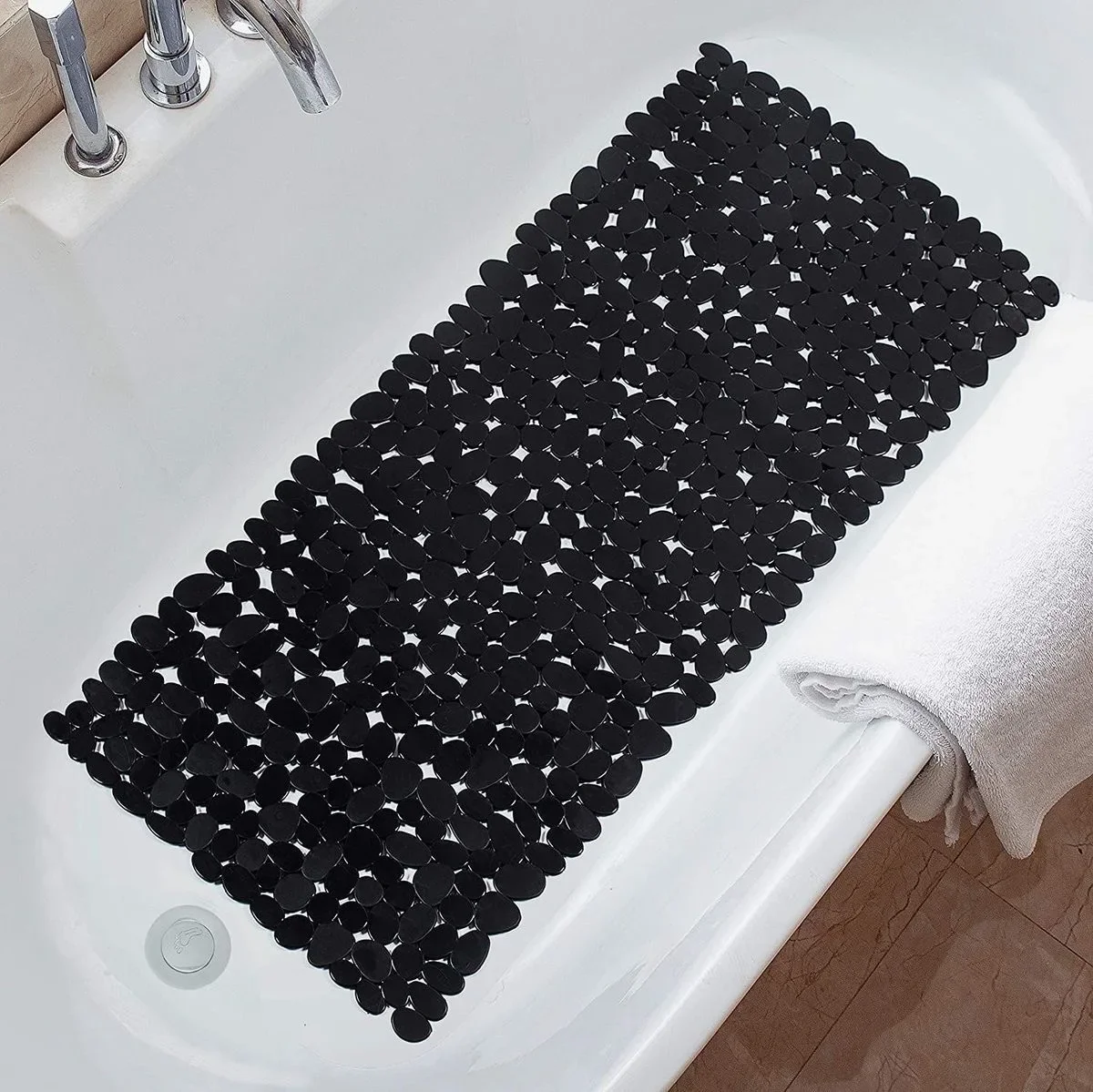 Quick Dry Diatomite Bath Mat - Tappetino antiscivolo per doccia, 40x100 cm,