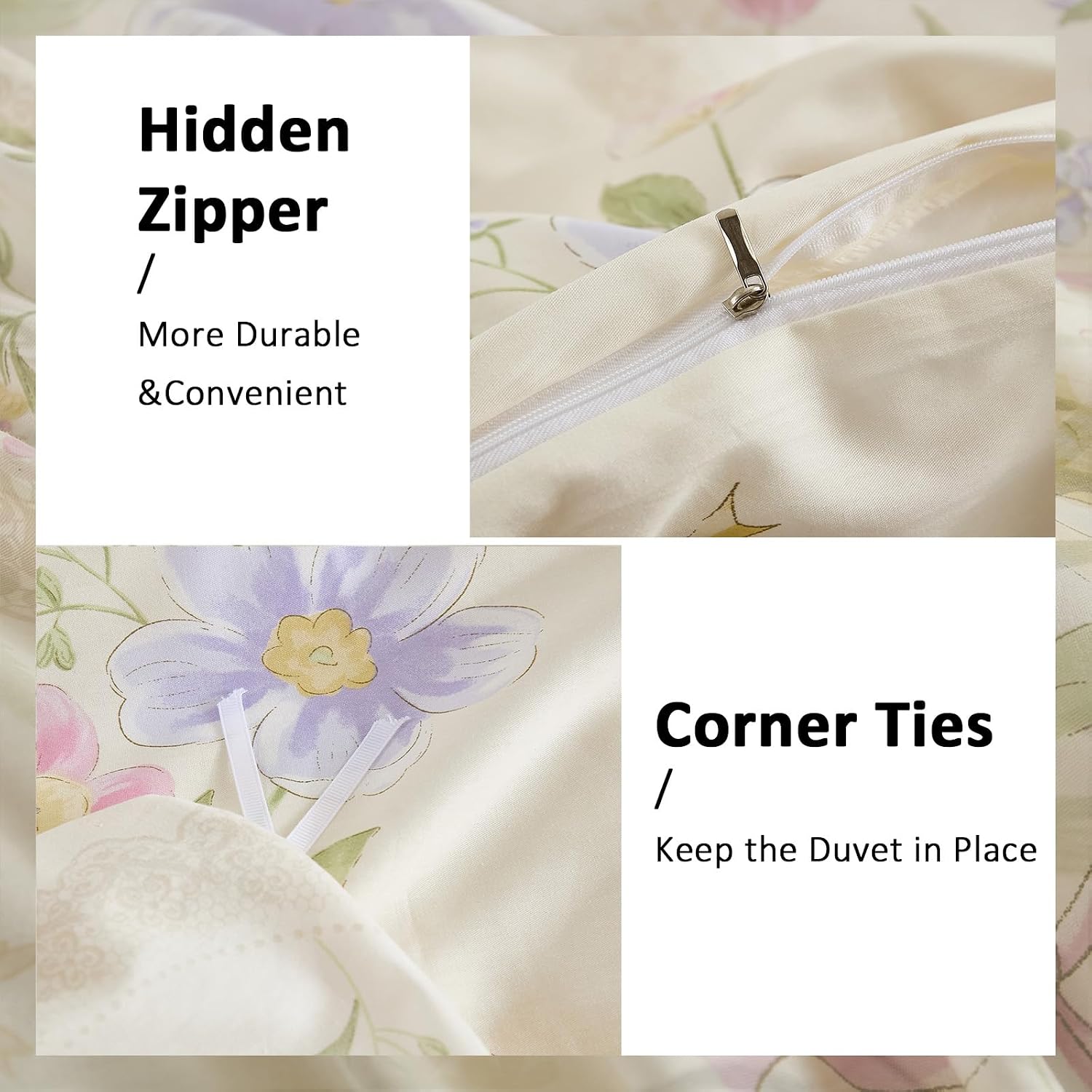 Copripiumino con motivo florea - Aesthetic Floral Duvet Cover recensione e prezzo