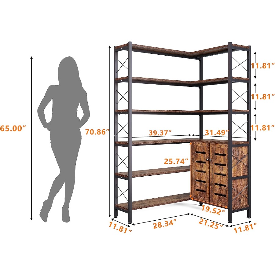 Libreria angolare a 6 ripiani  - Storage & Organization recensione e prezzo