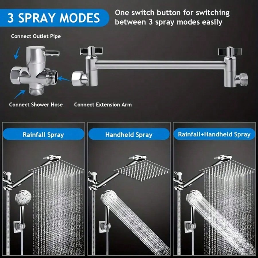 Soffione doccia a getto intens - High Pressure Shower Head Handheld recensione e prezzo