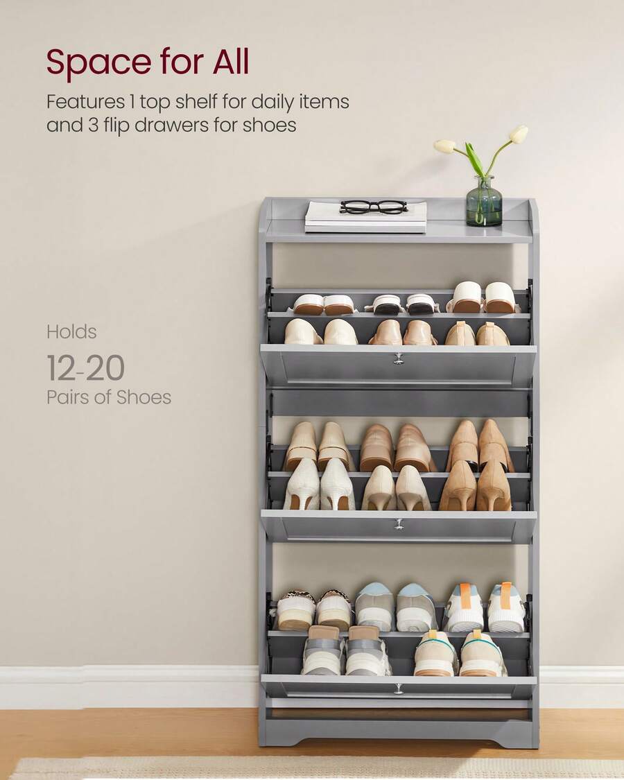 Mobiletto per scarpe con 3 cas - Storage & Organization recensione e prezzo